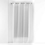 Voir la diapositive 1 : Paris Prix Rideau Voilage à Œillets  Perlina  140x280cm Blanc