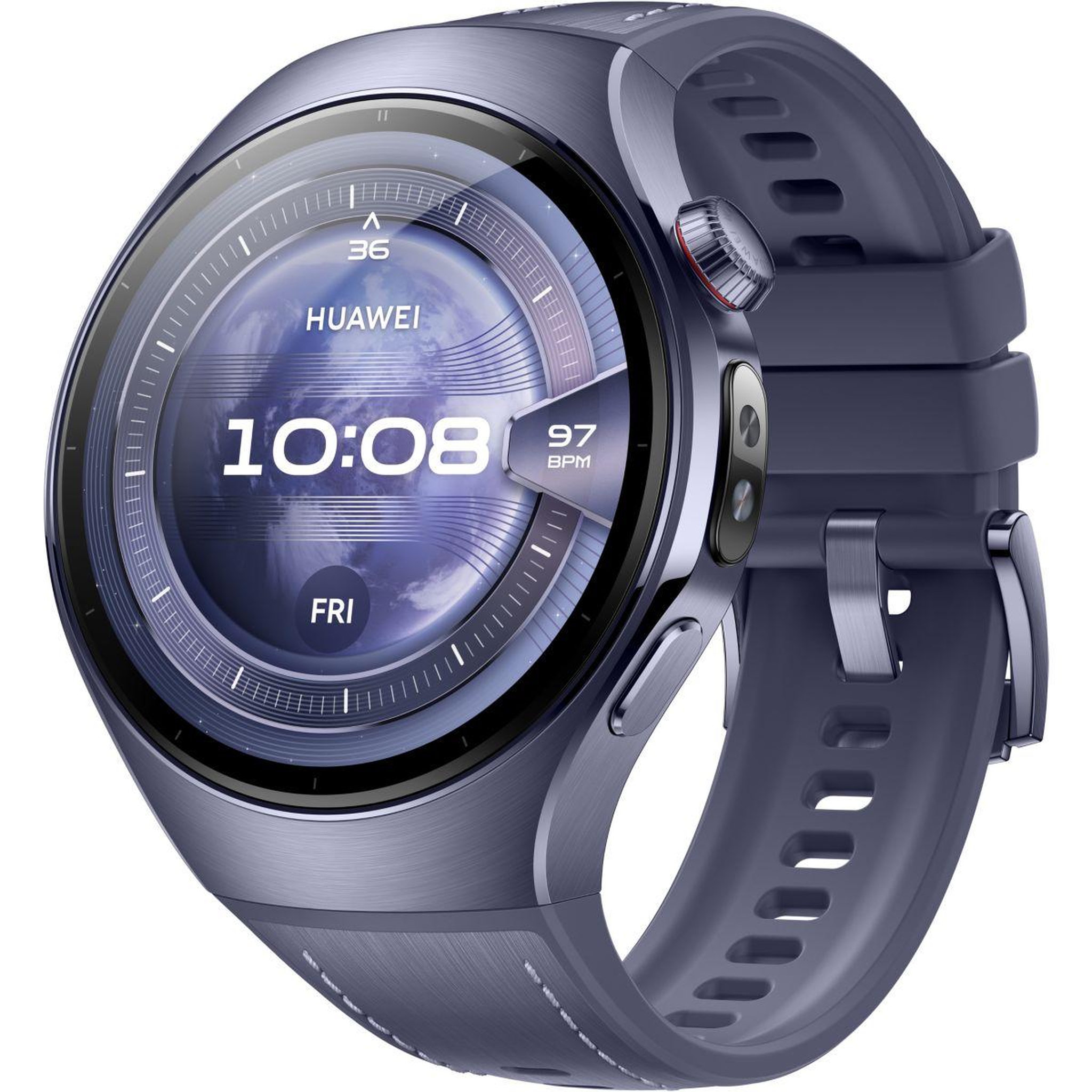 Voir la diapositive 2 : HUAWEI Montre connectée Watch 5 46mm Violet