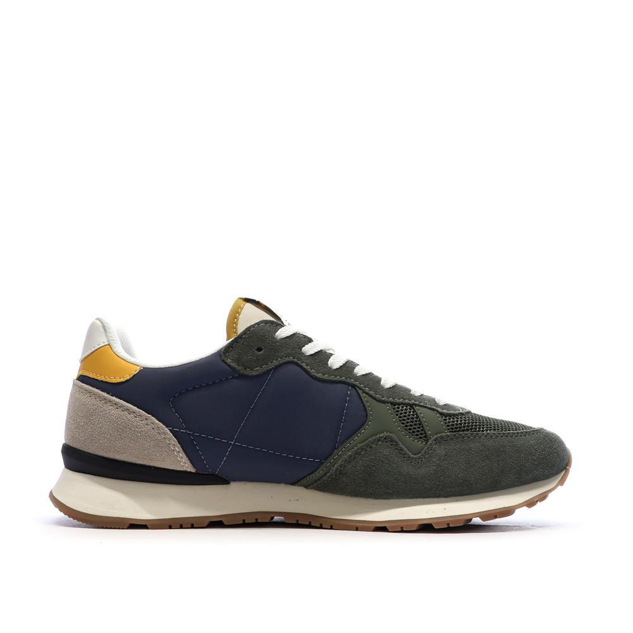 Voir la diapositive 2 : Pepe Jeans Baskets Vertes Homme Pepe jeans Brit Prints