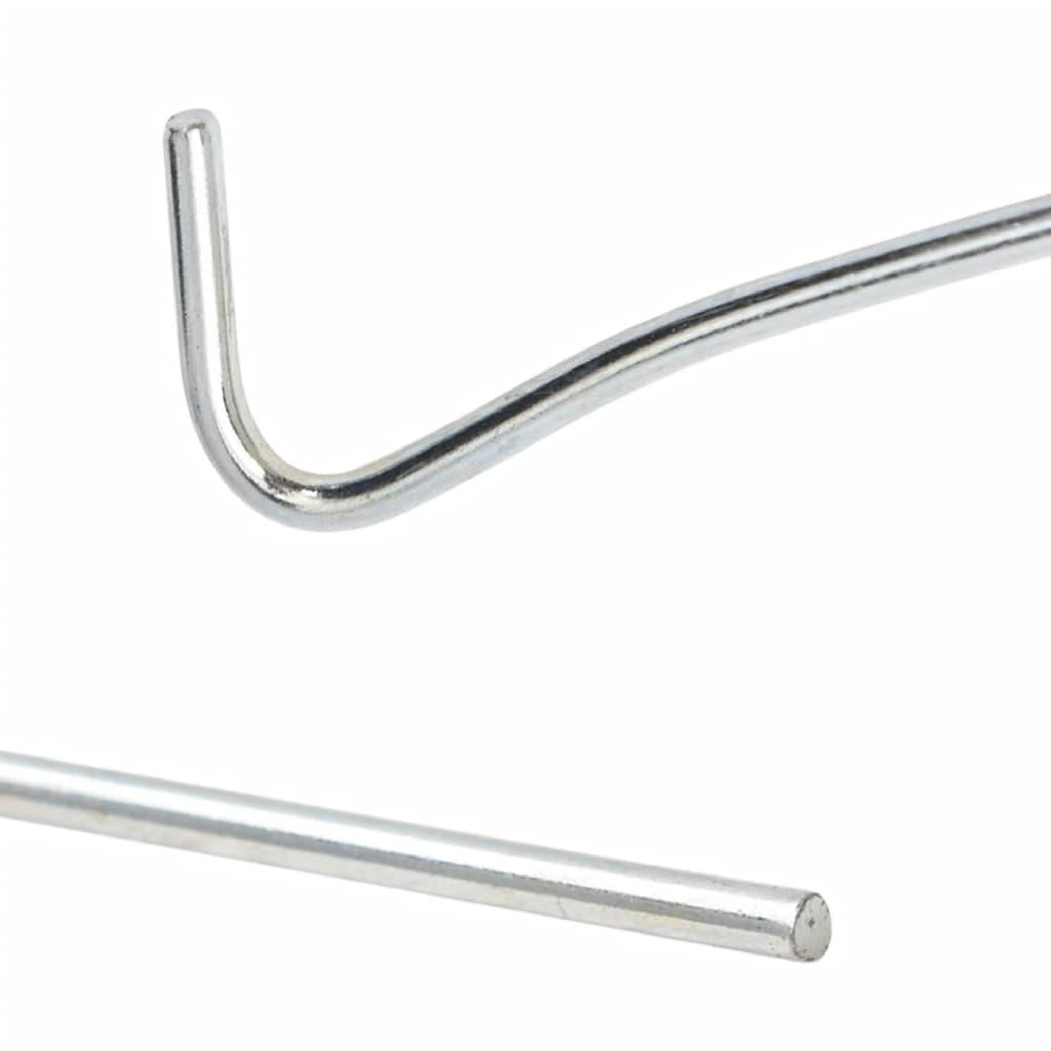 Voir la diapositive 4 : VIDAXL Piquets de tente 25 pcs 23 cm Ø4 mm acier galvanise