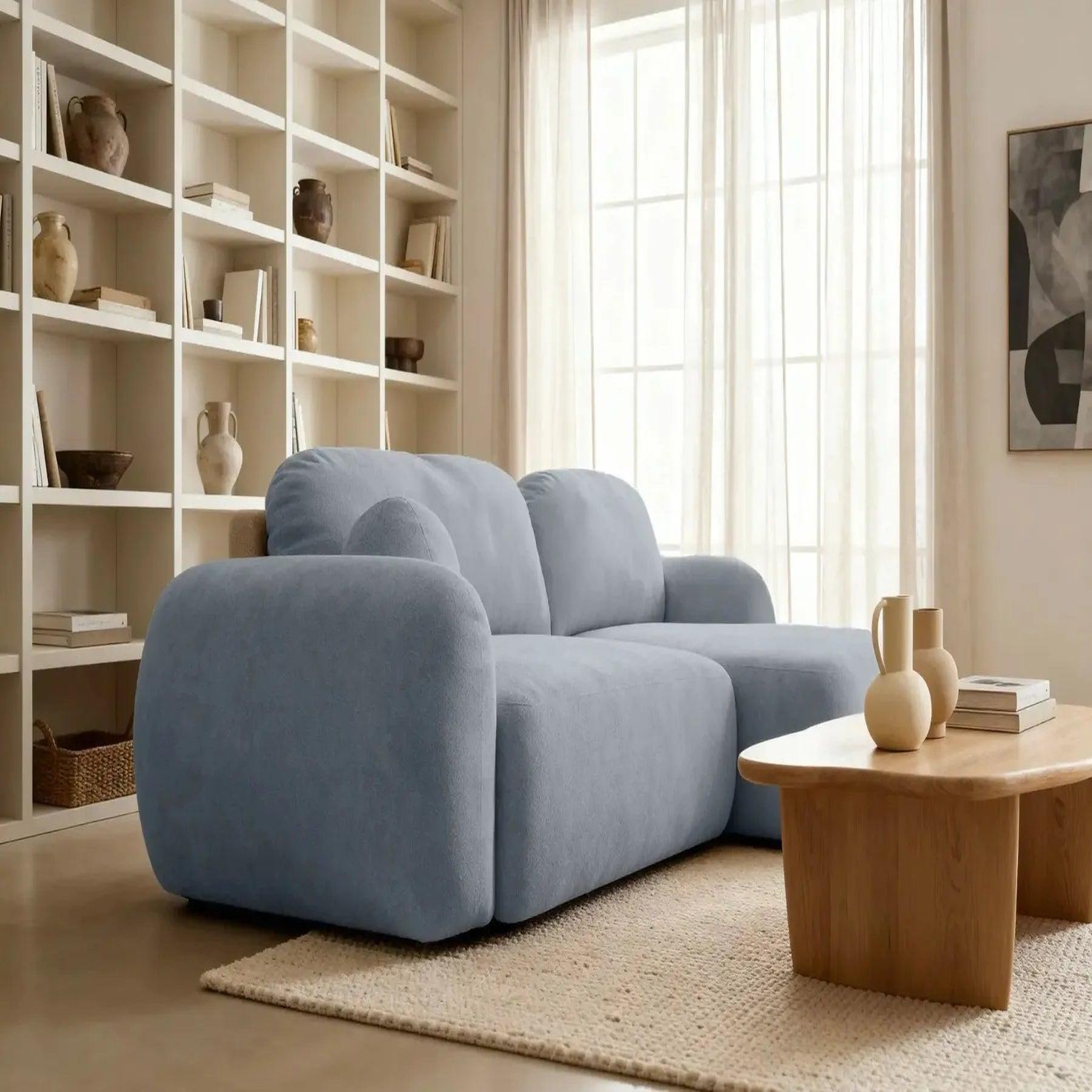 Voir la diapositive 5 : CASANOVA PARIS Martin - canapé d'angle tissu chenille