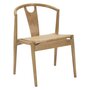 Voir la diapositive 2 : Paris Prix Lot de 2 Chaises en Bois  Japon  76cm Naturel