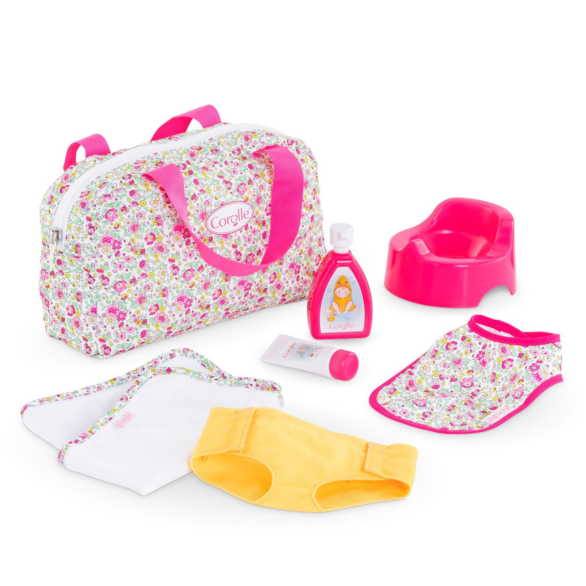 Voir la diapositive 1 : Corolle Coffret Accessoires à Langer pour poupon 36 et 42 cm