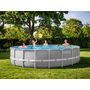Voir la diapositive 2 : INTEX Piscine tubulaire Prism Frame ronde 6,10 x 1,32 m - Intex
