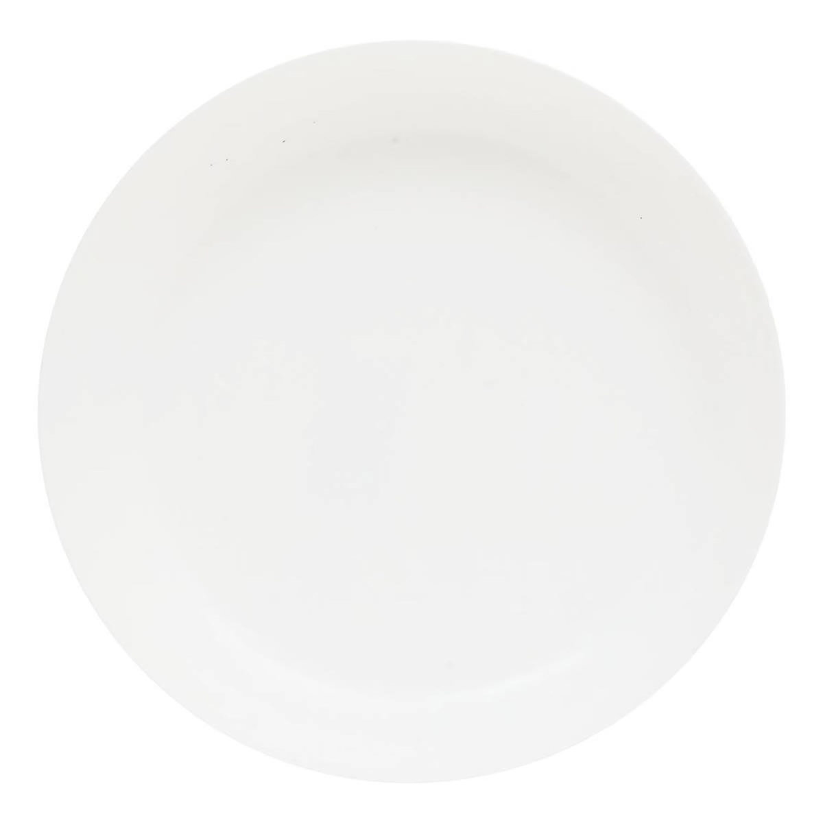 SECRET DE GOURMET Lot de 6 Assiettes Creuses  Mathilde  22cm Blanc