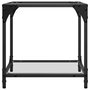 Voir la diapositive 4 : VIDAXL Tables basses avec dessus en verre transparent 2 pcs acier