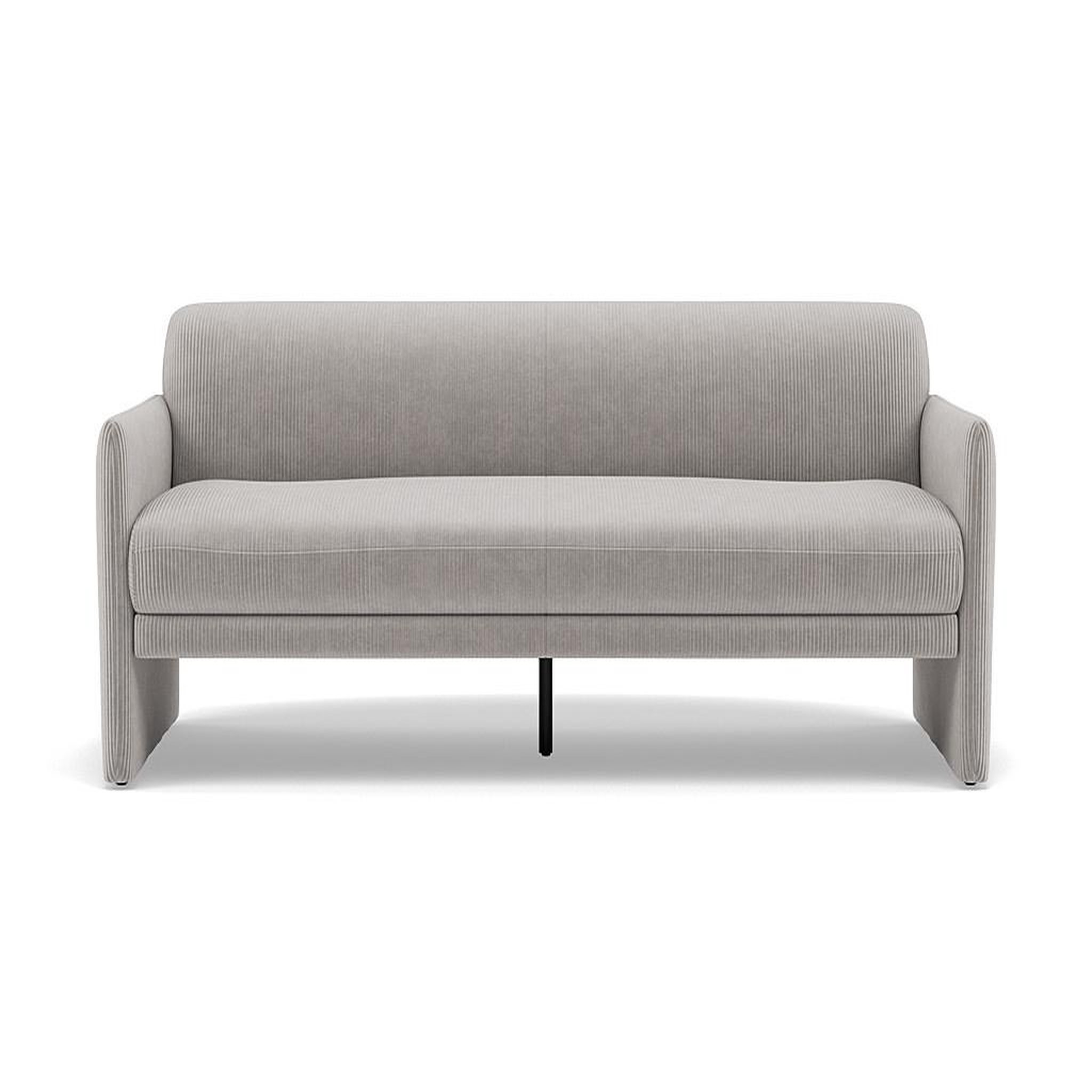 Voir la diapositive 1 : BEST MOBILIER Mathis - canapé convertible clic-clac 3 places en velours côtelé