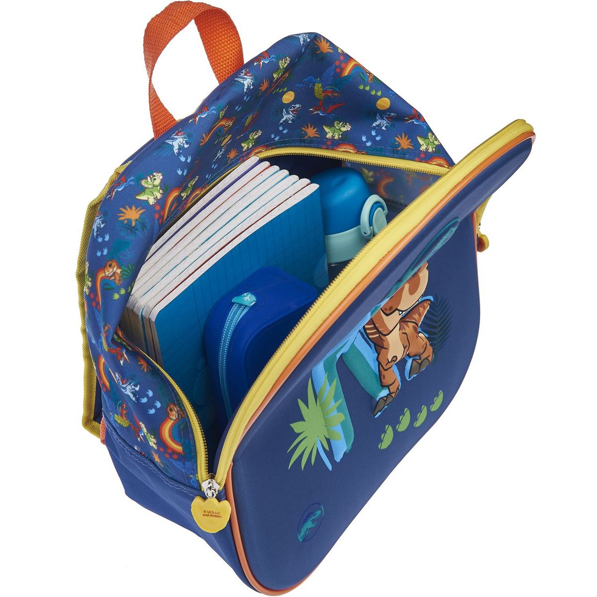 JURASSIC WORLD Sac maternelle bleu dinosaure