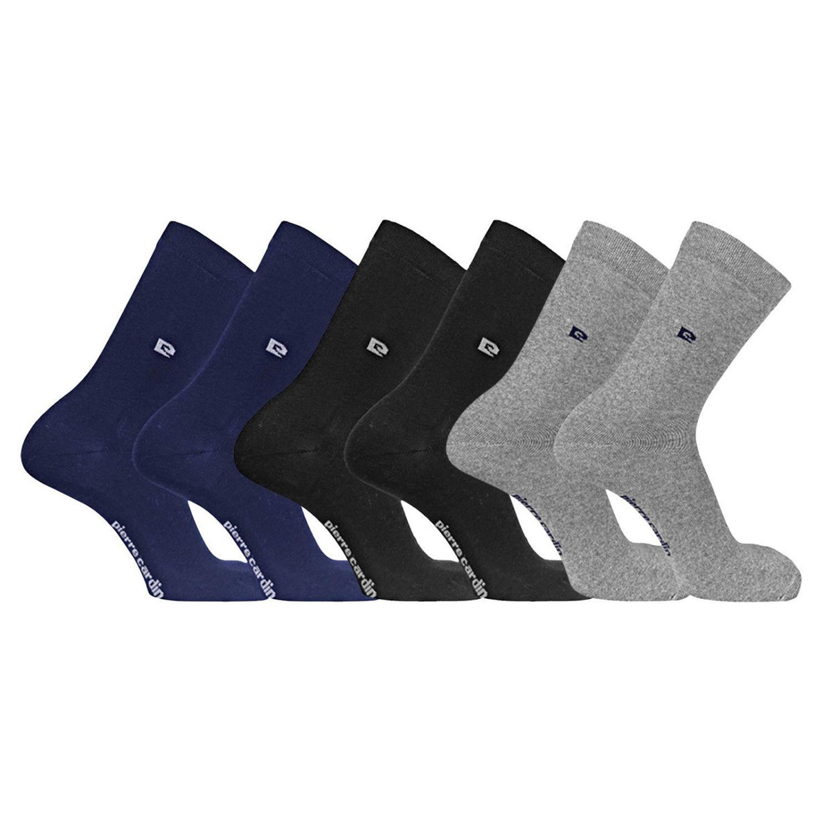 PIERRE CARDIN Lot de 3 Paires de chaussettes de ville unies modèle PC 00399