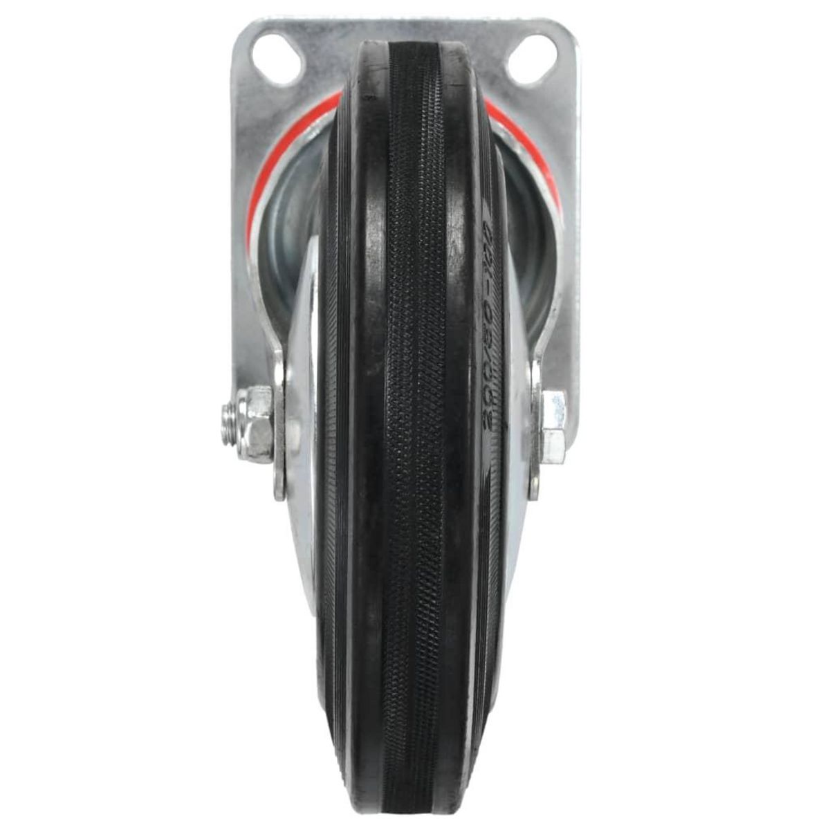 VIDAXL 8 pcs Roulettes pivotantes 200 mm