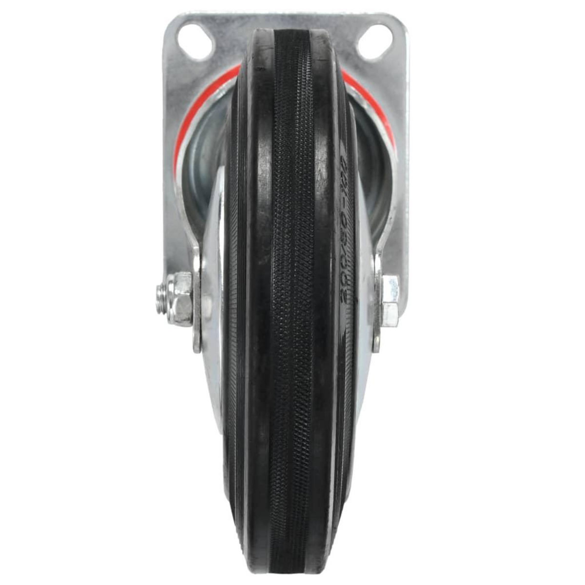 VIDAXL 8 pcs Roulettes pivotantes 200 mm