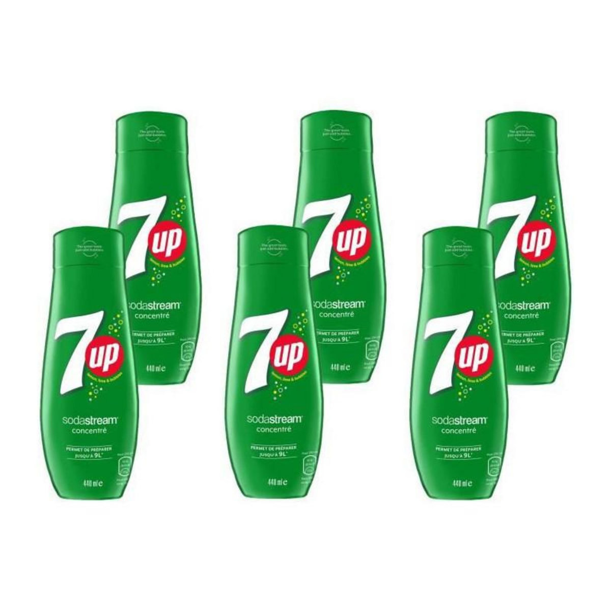 SODASTREAM SODASTREAM Concentre 7UP 440ml Lot de 6