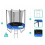 Voir la diapositive 2 : JUMP4FUN Trampoline Jump4Fun Classique 6FT -185cm - Bleu