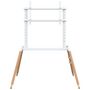 Voir la diapositive 4 : VIDAXL Support TV chevalet pour écran 37 86 pouces max VESA 400x600 mm