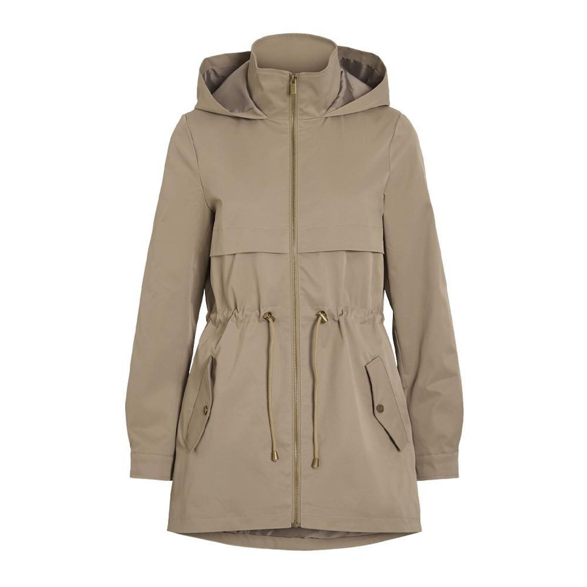 Vila Manteau Beige Femme Vila Viria