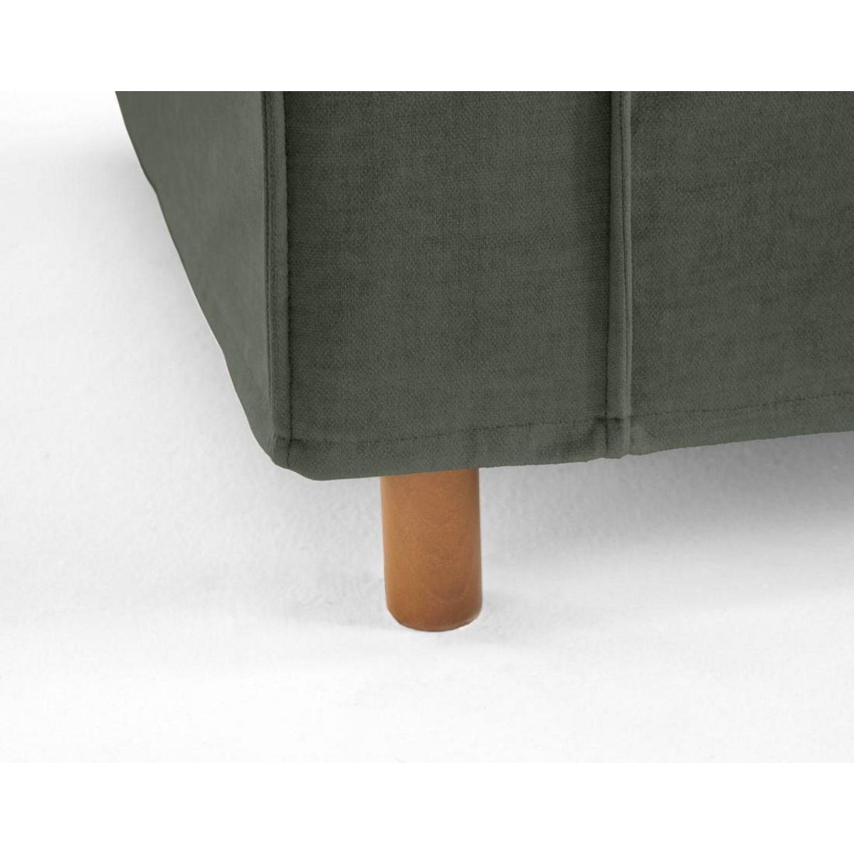 LISA DESIGN Jake - canapé déhoussable d'angle droit 5 places en velours