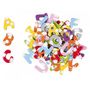 Voir la diapositive 2 : Juratoys-Janod Ensemble de 52 Lettres Magnétiques en Bois Splash pour Apprentissage Amusant