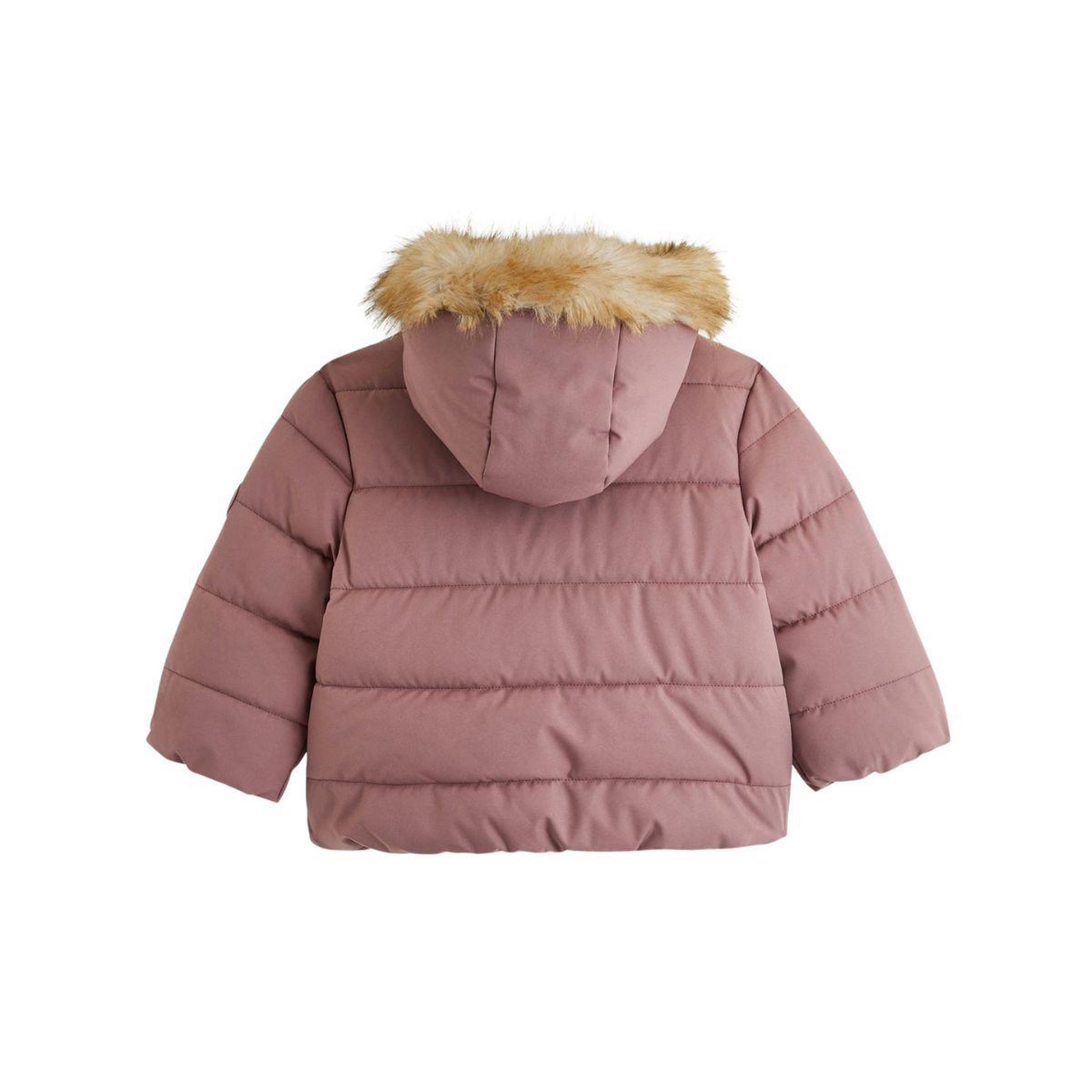 Voir la diapositive 4 : PETIT BEGUIN Doudoune enfant imperméable doublée sherpa avec capuche Chloé