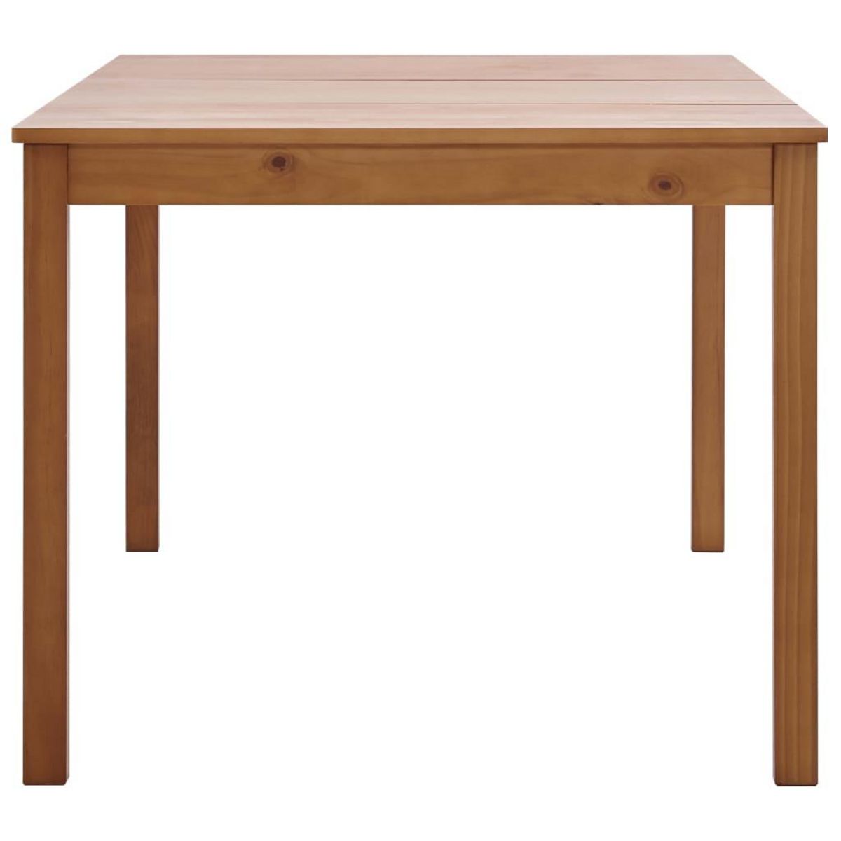 VIDAXL Table a manger Marron miel 180x90x73 cm Bois de pin