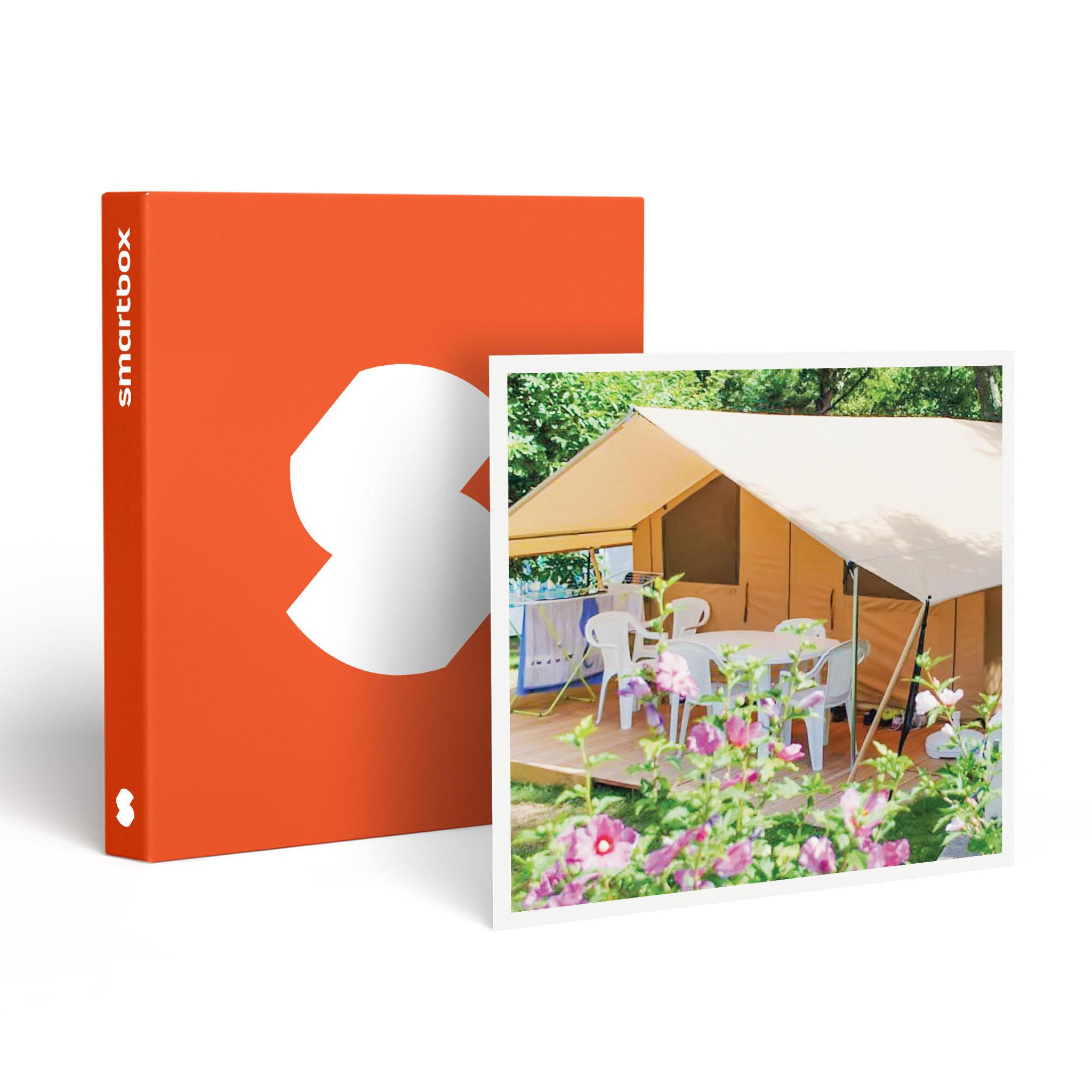 Smartbox Escapade insolite en famille en bord de mer : 3 jours en tente lodge près de lorient - coffret cadeau séjour