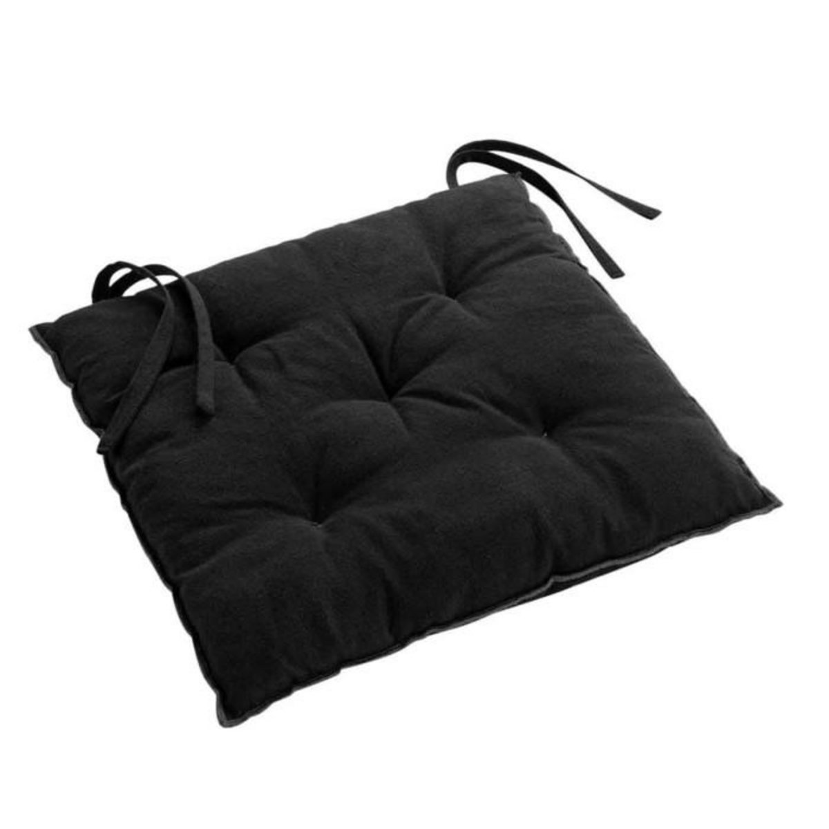 Paris Prix Galette de Chaise  Mistraline  40x40cm Noir