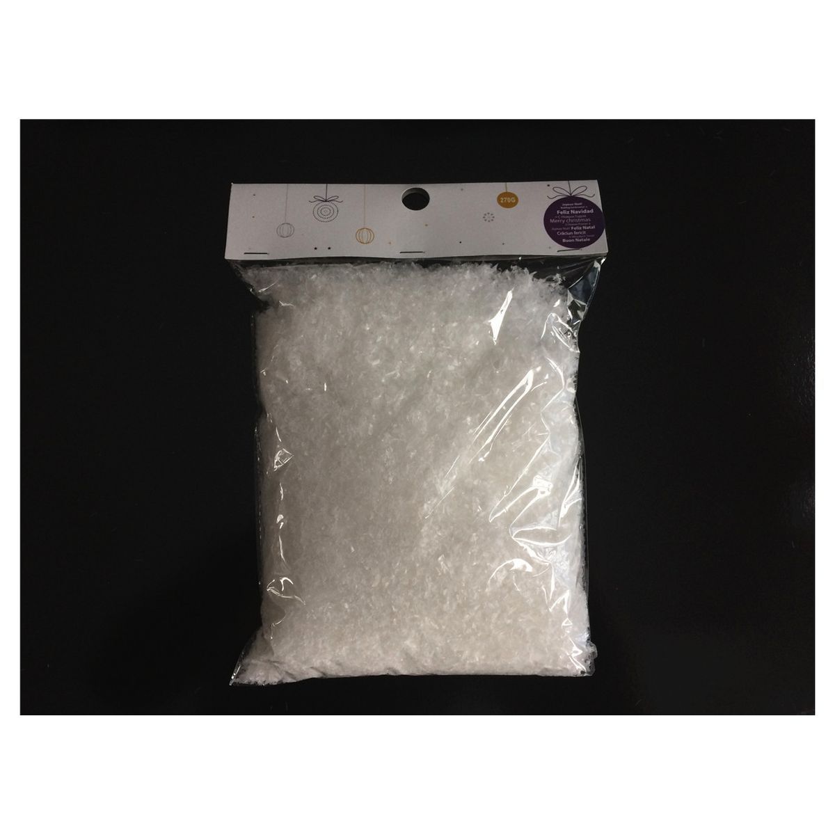 ACTUEL  SAC DE NEIGE BLANCHE 270 GRAMMES  