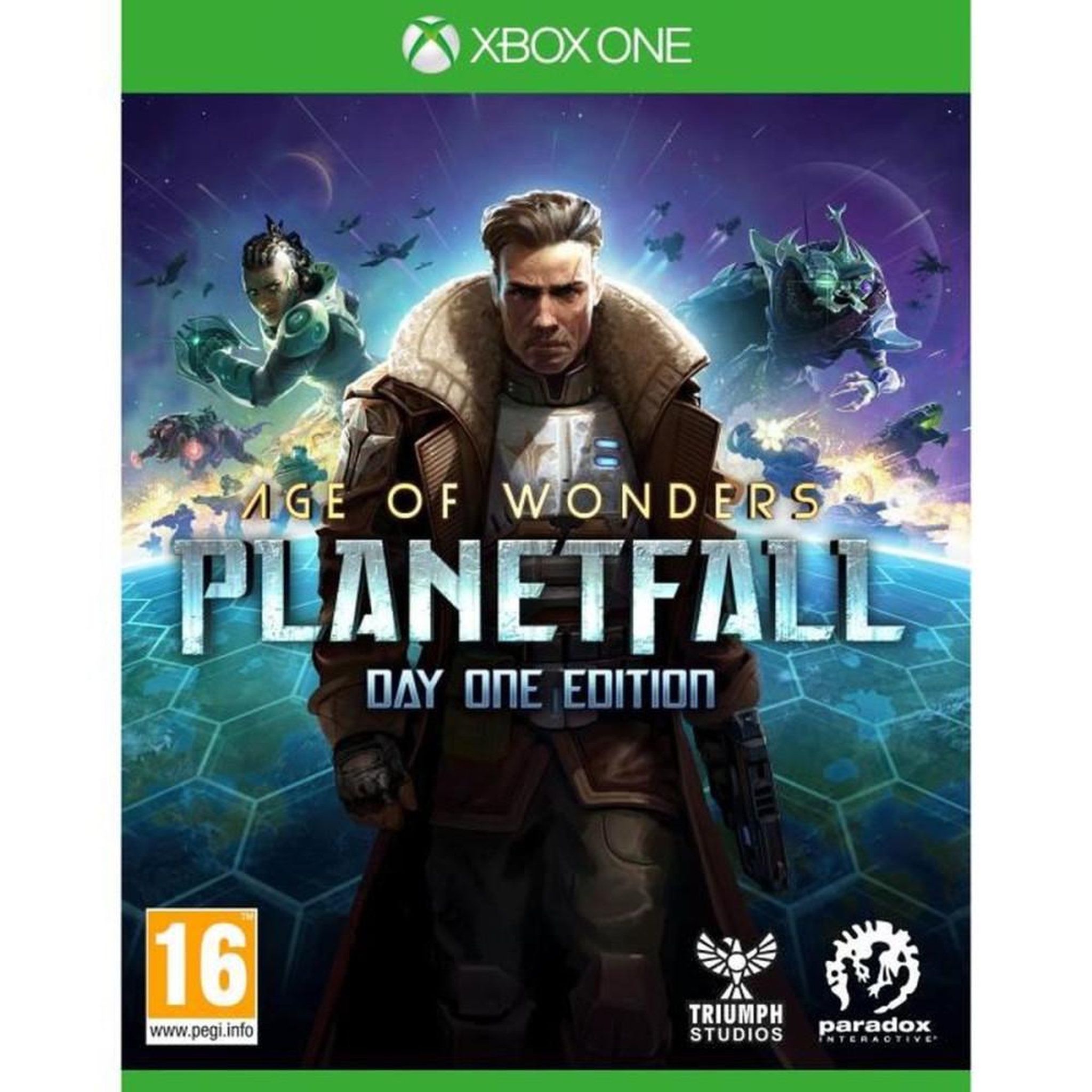 Jeu de stratégie Age of Wonders Planetfall Day One Edition sur Xbox One (anglais)