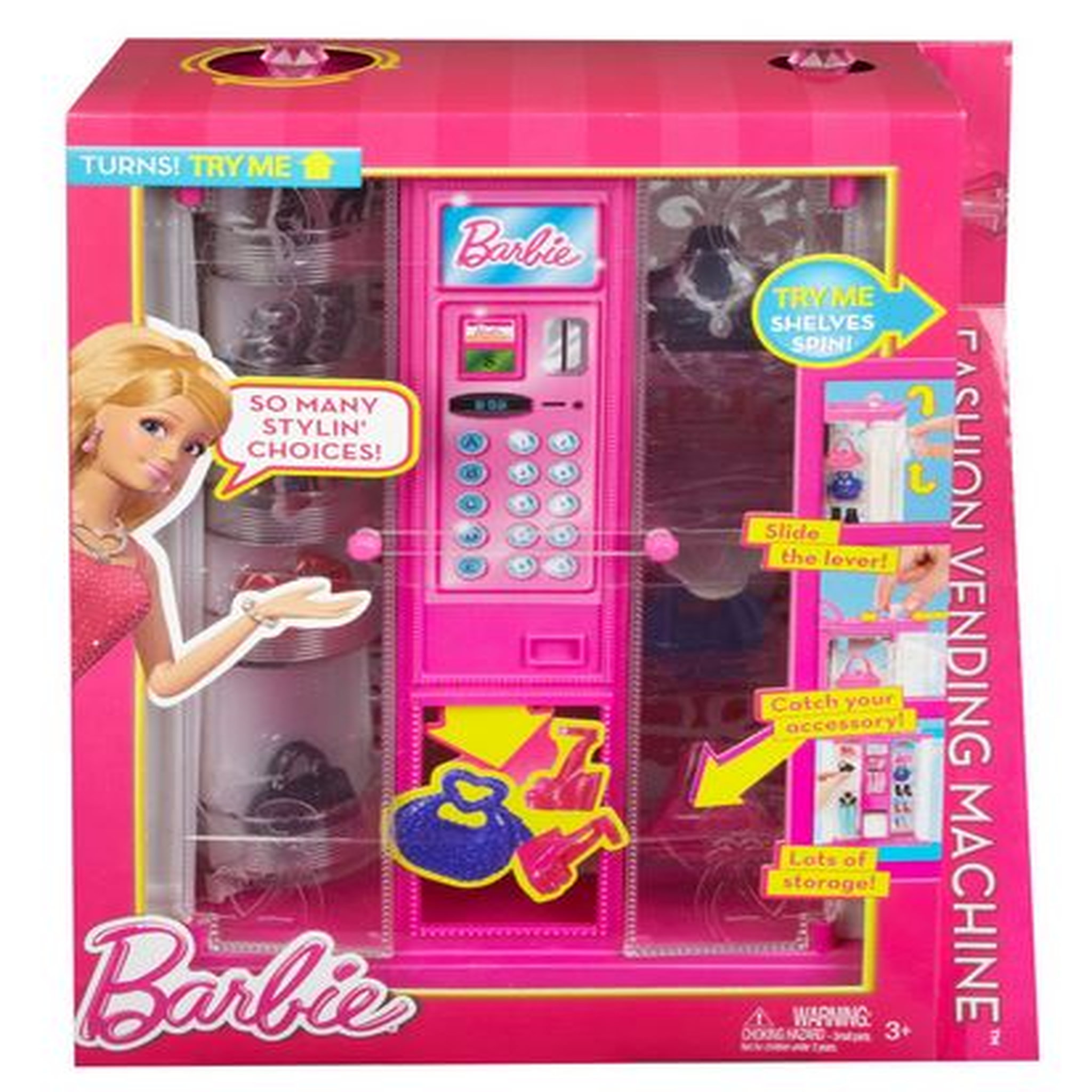 Voir la diapositive 2 : MATTEL Distributeur d'accessoires mode