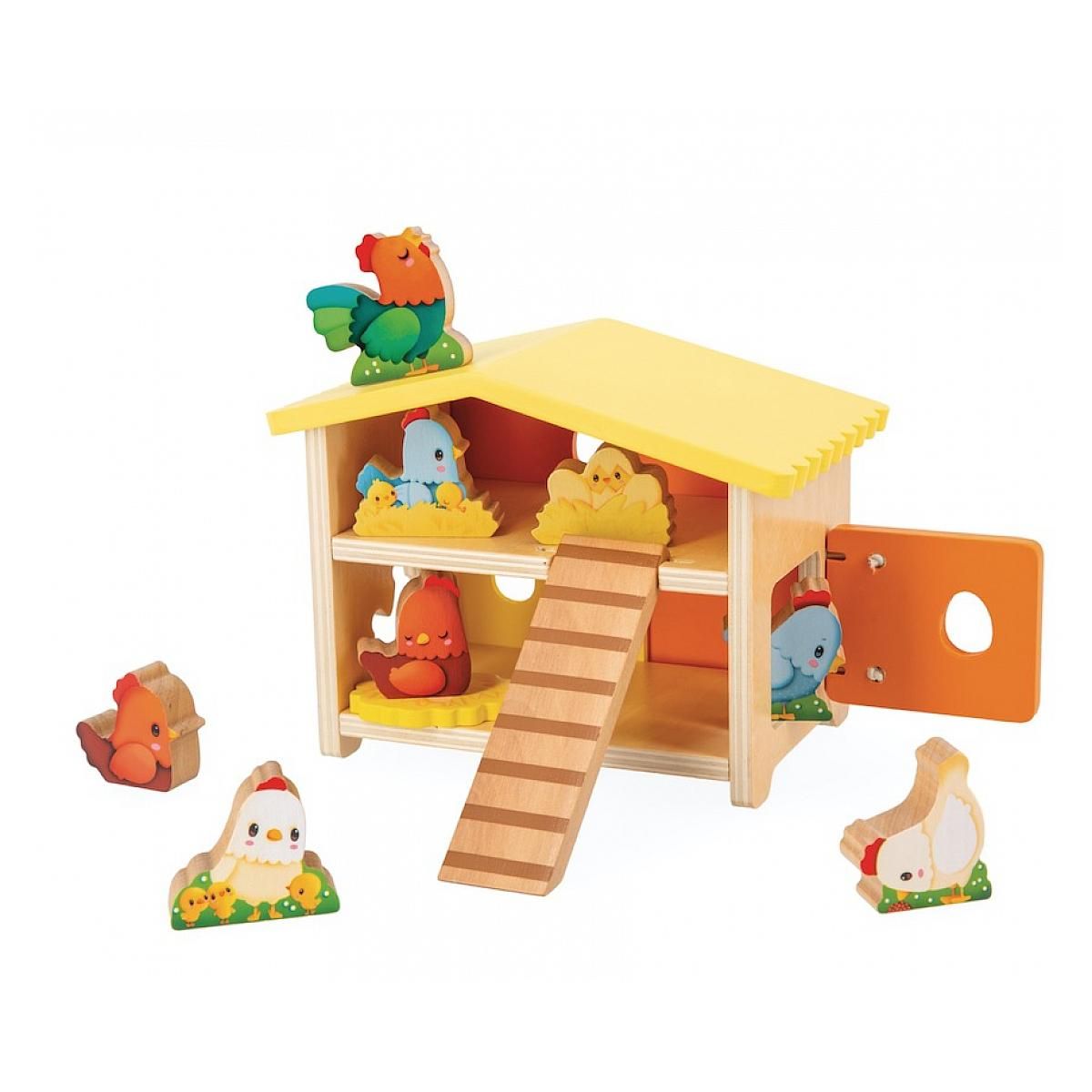 Juratoys-Janod Mon premier poulailler en bois