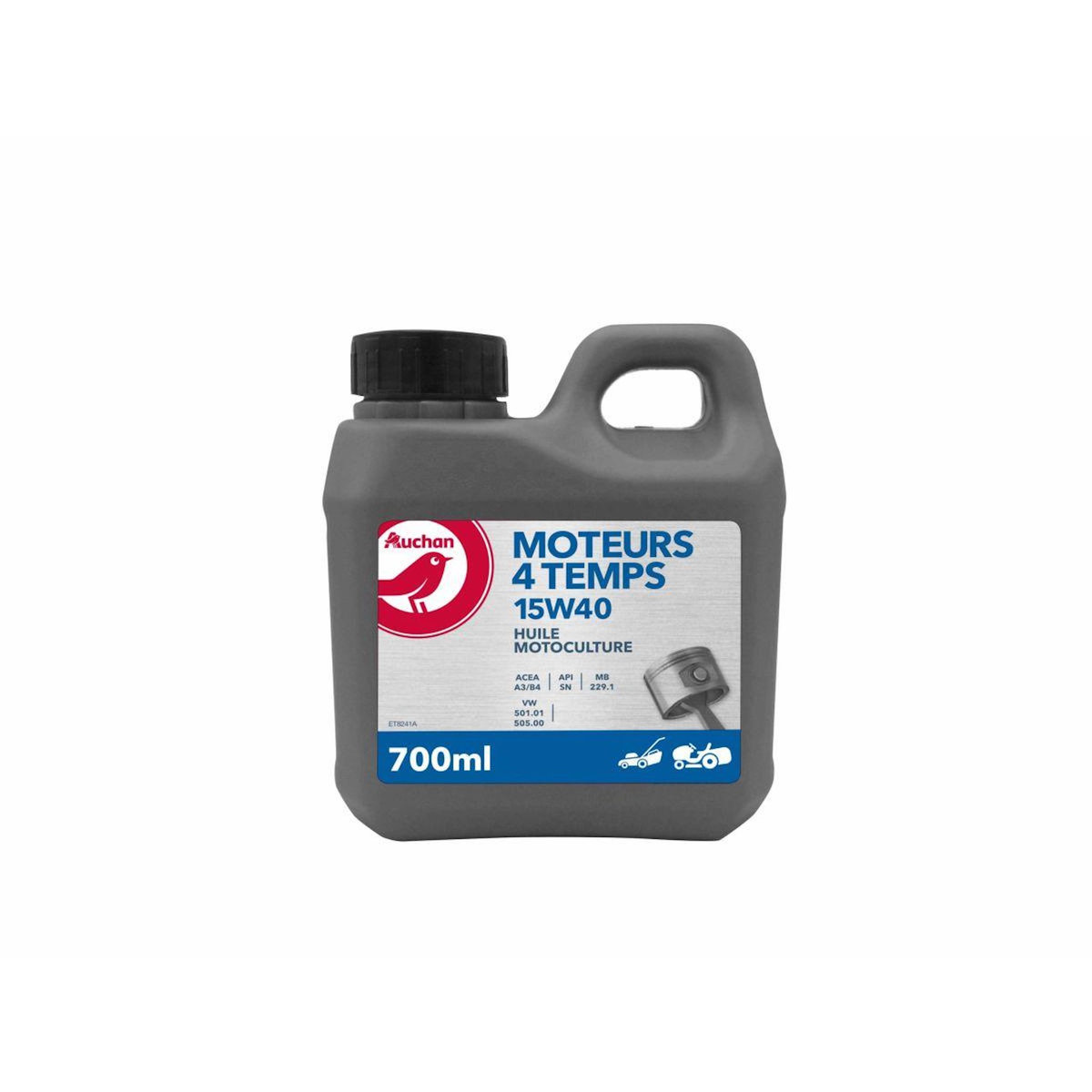 AUCHAN Huile motoculture 4 TPS  0.70 L