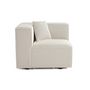 Voir la diapositive 4 : LISA DESIGN Arty - module d'assise droit - en tissu mailles 3d