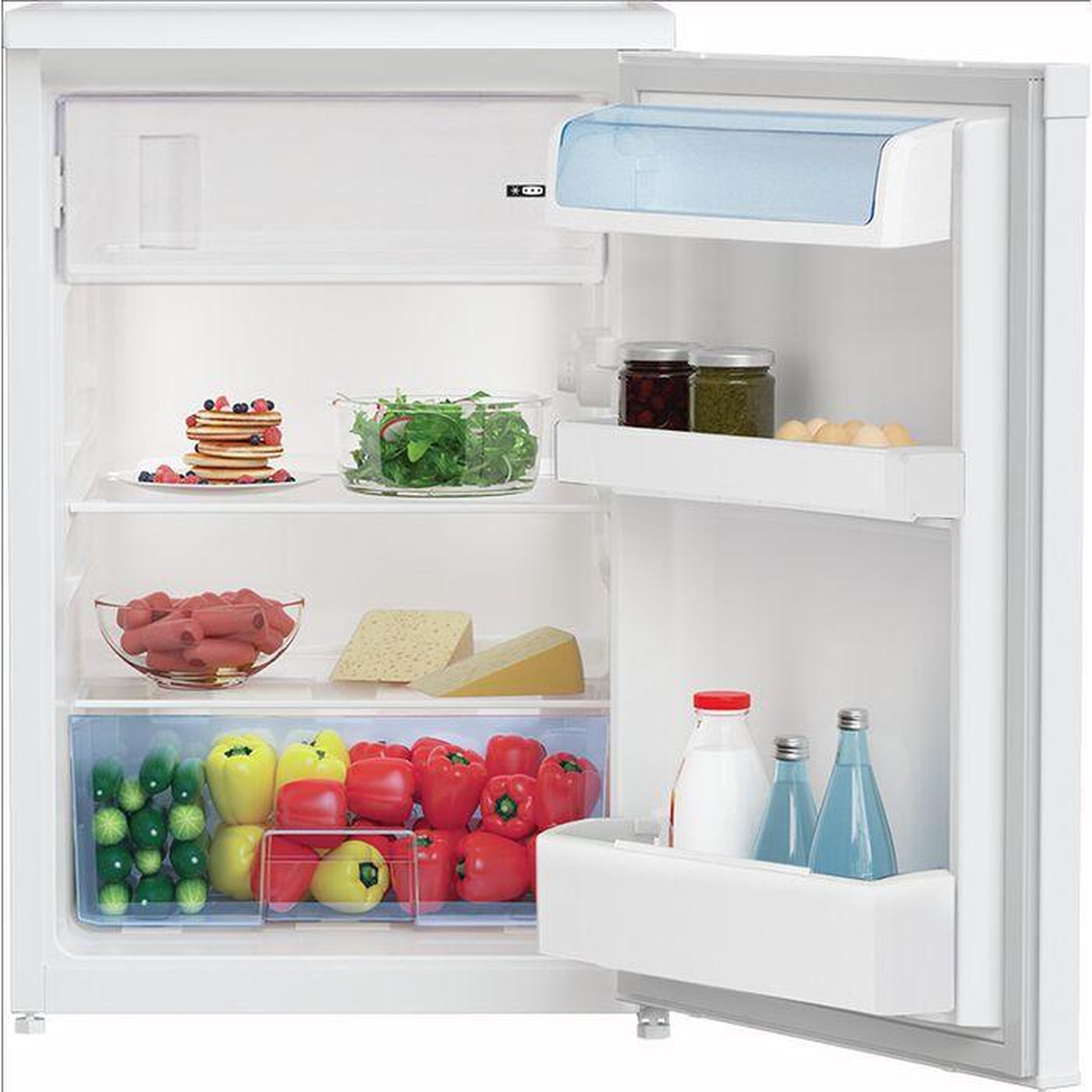 Voir la diapositive 4 : Beko Réfrigérateur table top 54cm 114l - tse1284n
