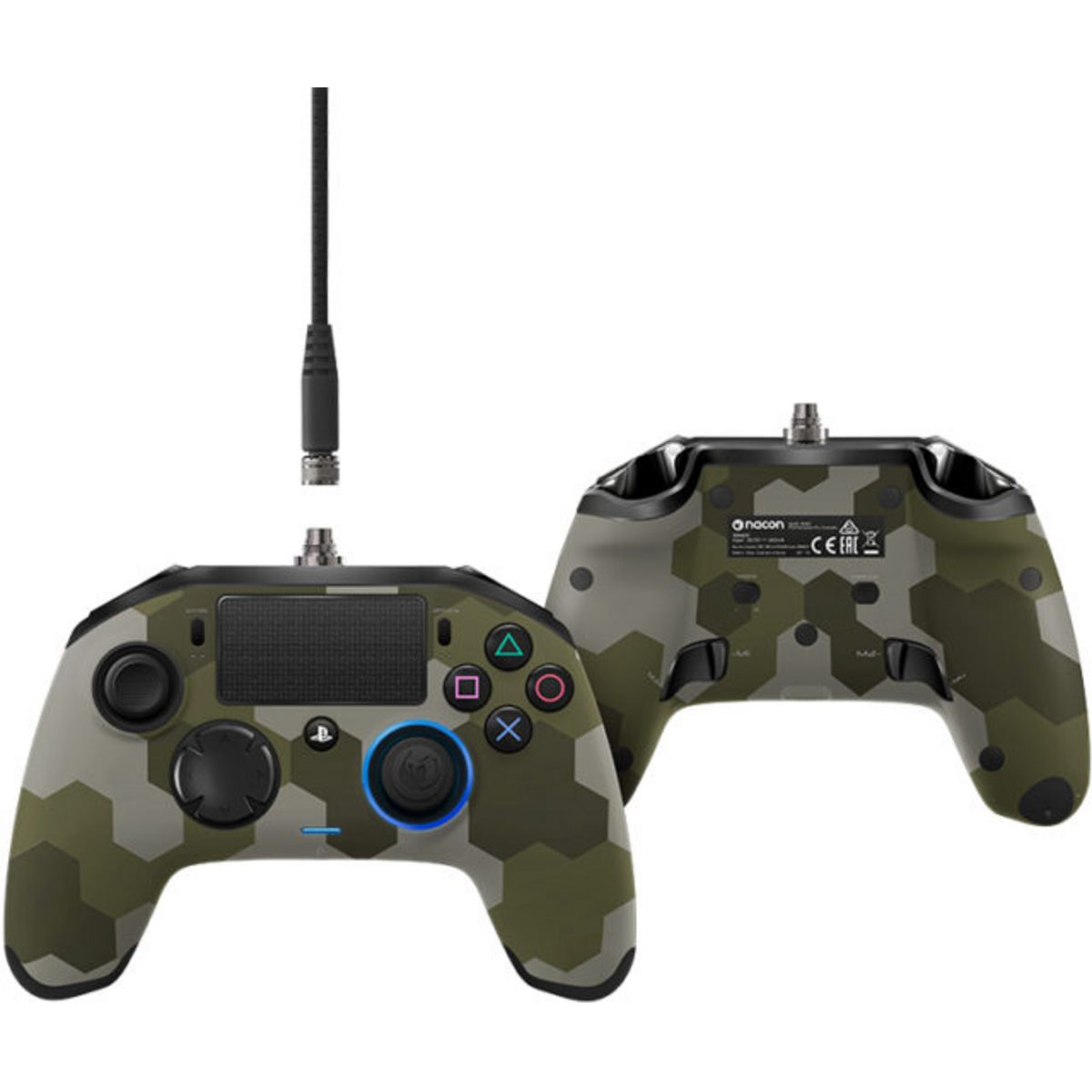NACON Manette Revolution Pro Controller Camouflage gris PS4