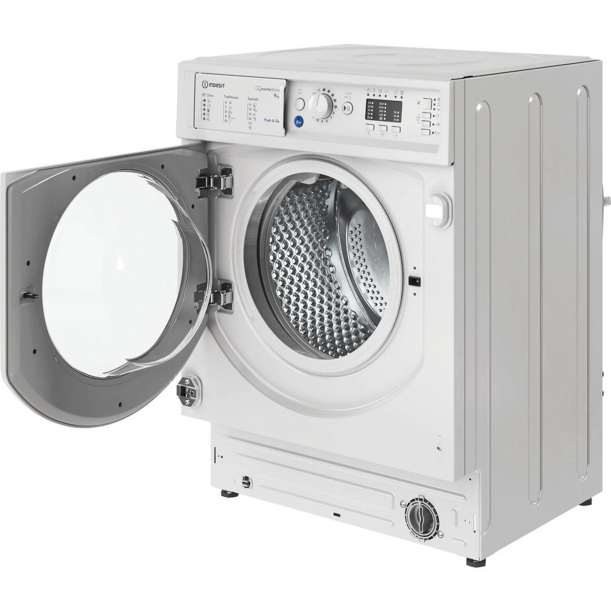 Voir la diapositive 4 : Indesit Lave linge hublot encastrable biwmil9146fr