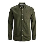 Jack & Jones Chemise Manches  ongues  Homme Jack & Jones Oxford. Coloris disponibles : Vert