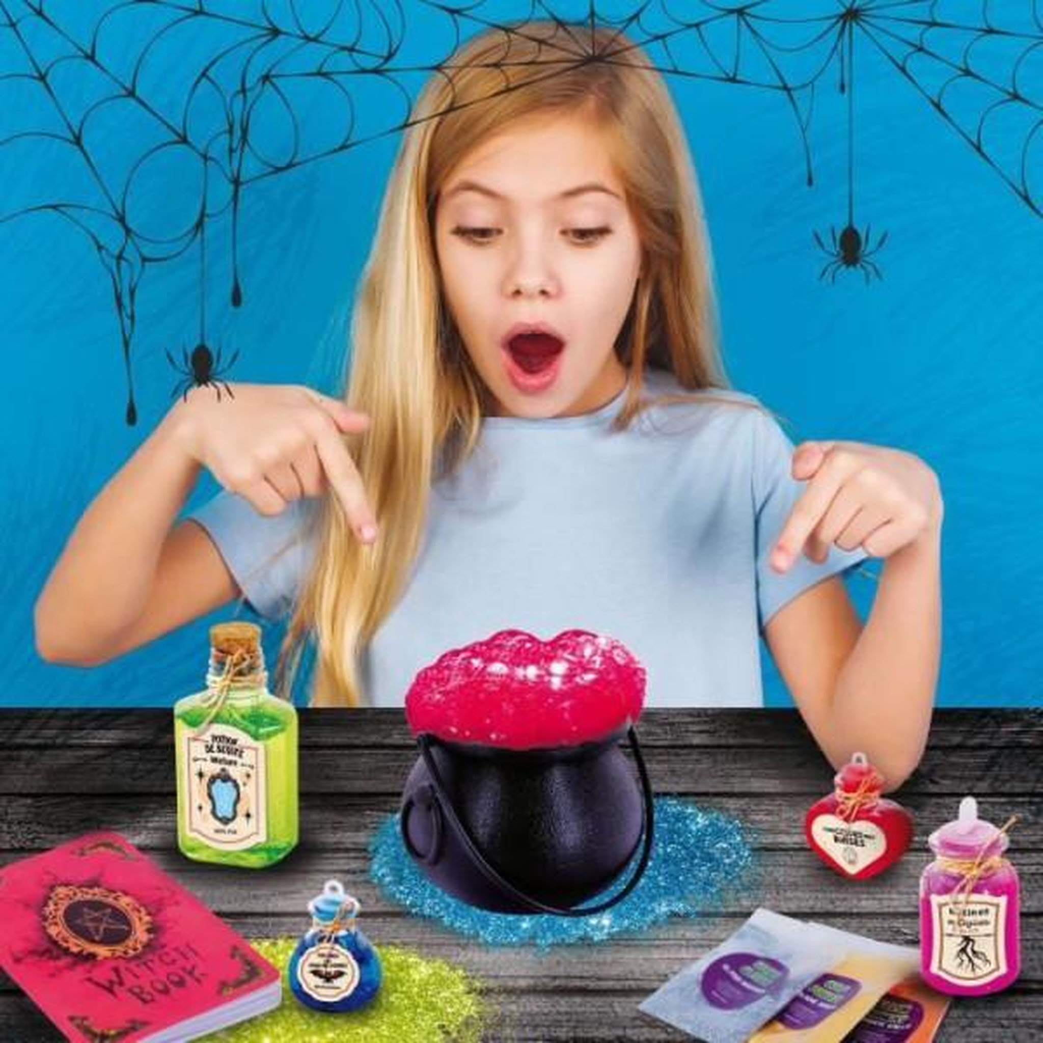 Voir la diapositive 3 : LISCIANI GIOCHI Kit magique - LISCIANI - Crazy Science - Maison des sorcieres - Expériences et potions - Découvertes originales