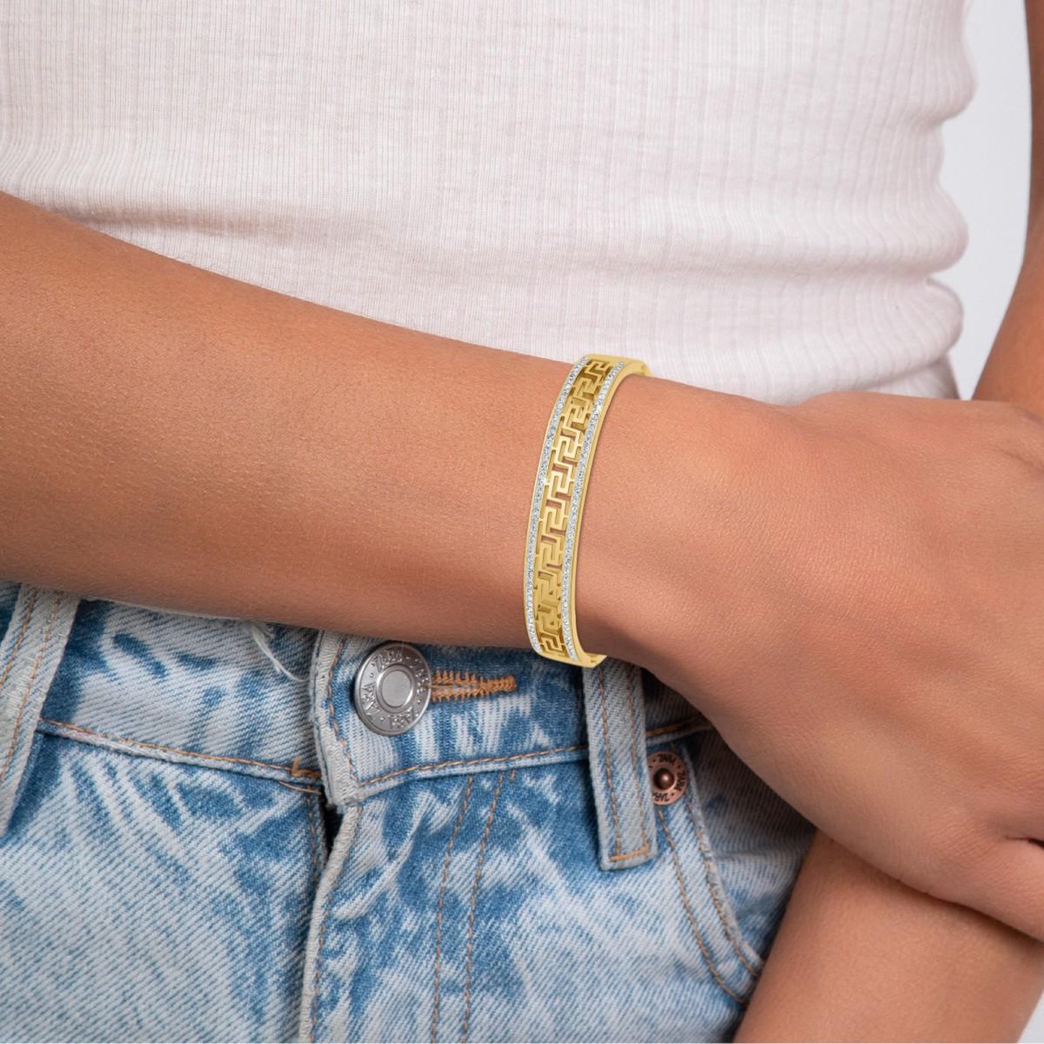 Voir la diapositive 2 : SC BOHEME Bracelet par SC Bohème orné de Cristaux scintillants