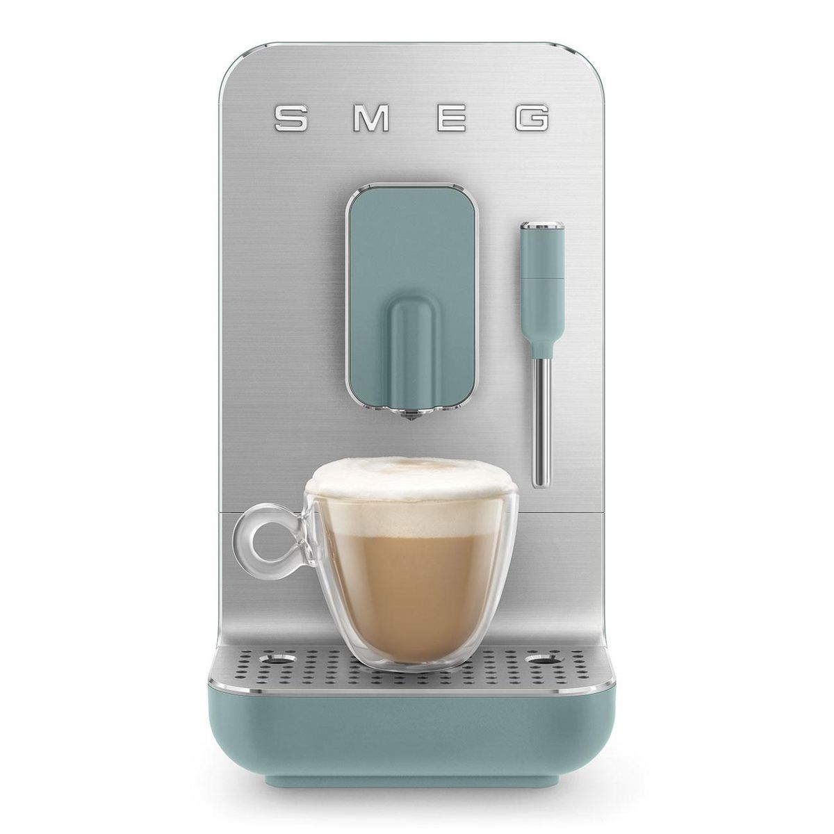 SMEG Robot café 19 bars vert mat - BCC12EGMEU