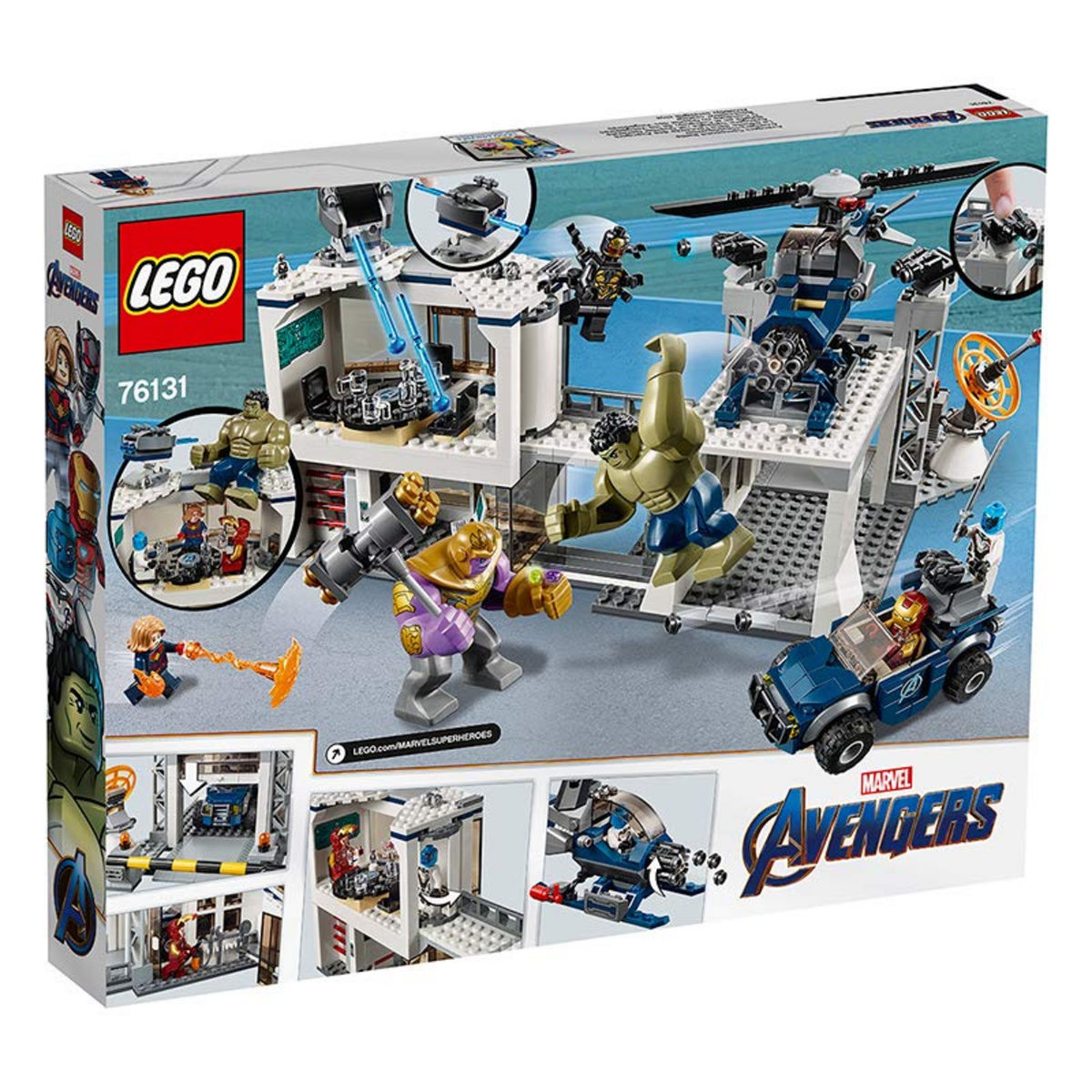 LEGO Marvel 76131 - L'attaque du QG des Avengers