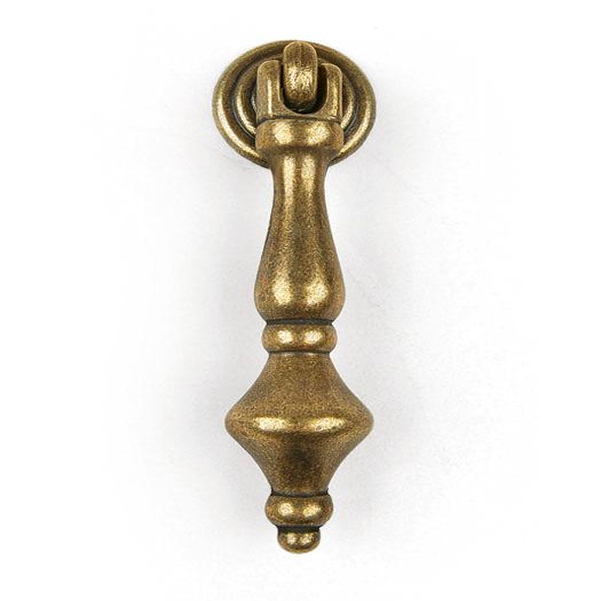 CENTRALE BRICO Poignée de meuble zamak laitonné 65x15mm