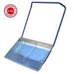 OUTILS PERRIN Traineau à neige galva grand modèle  600 x 800 manche ergo, outil pour le déneigement