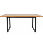 Paris Prix Table de Repas Design  Camden  180cm Chêne & Noir