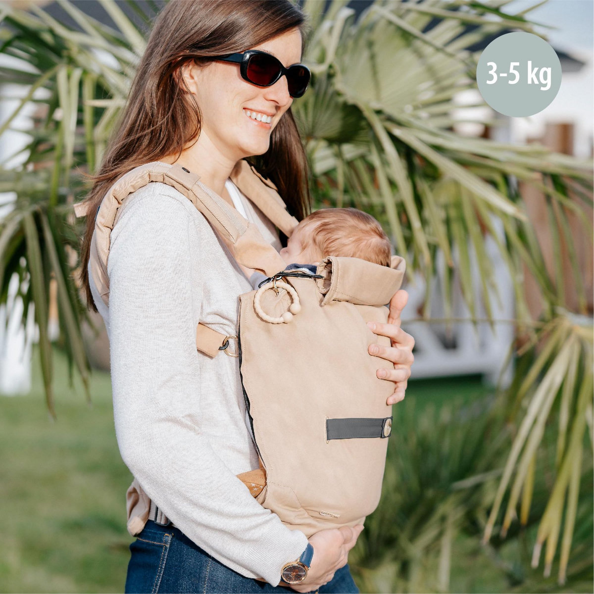 BABYMOOV Réducteur pour Porte-bébé MOOV & BOOST Babymoov - Système d'attache - Adapté Nouveau-né