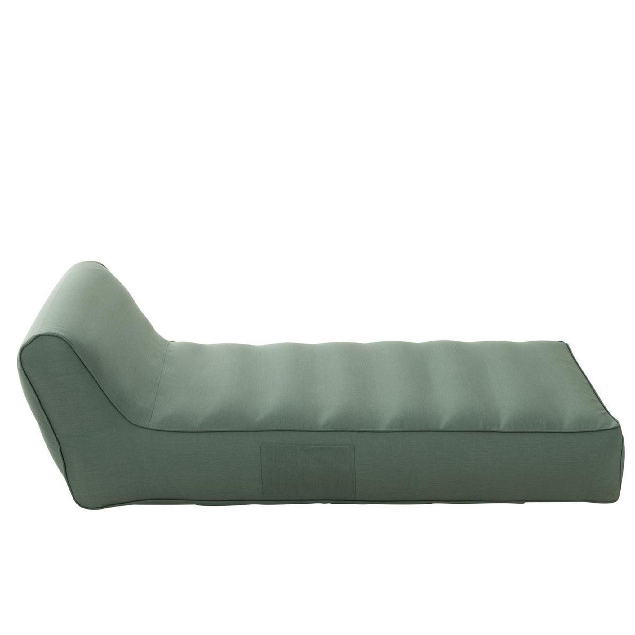 Voir la diapositive 3 : J-LINE Matelas de jardin  hélène  160cm vert
