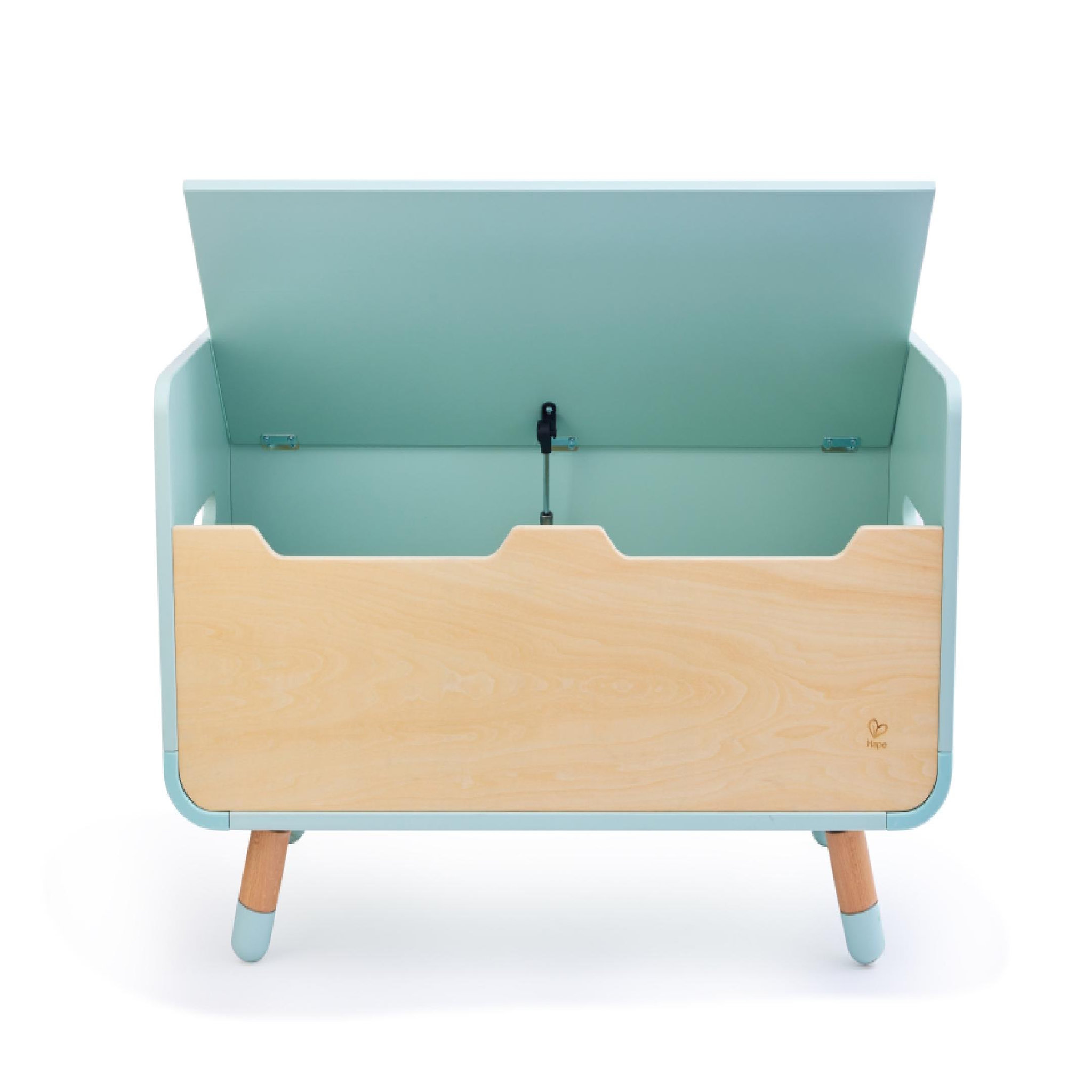 Voir la diapositive 3 : Hape Coffre à jouets/banc 2 en 1 en bois play furniture