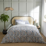 DODO Pack Housse de couette + Taie(s) d'oreiller Coton Apache