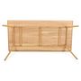 Voir la diapositive 5 : Paris Prix Table à Manger Design Bois  Tabika  180cm Naturel