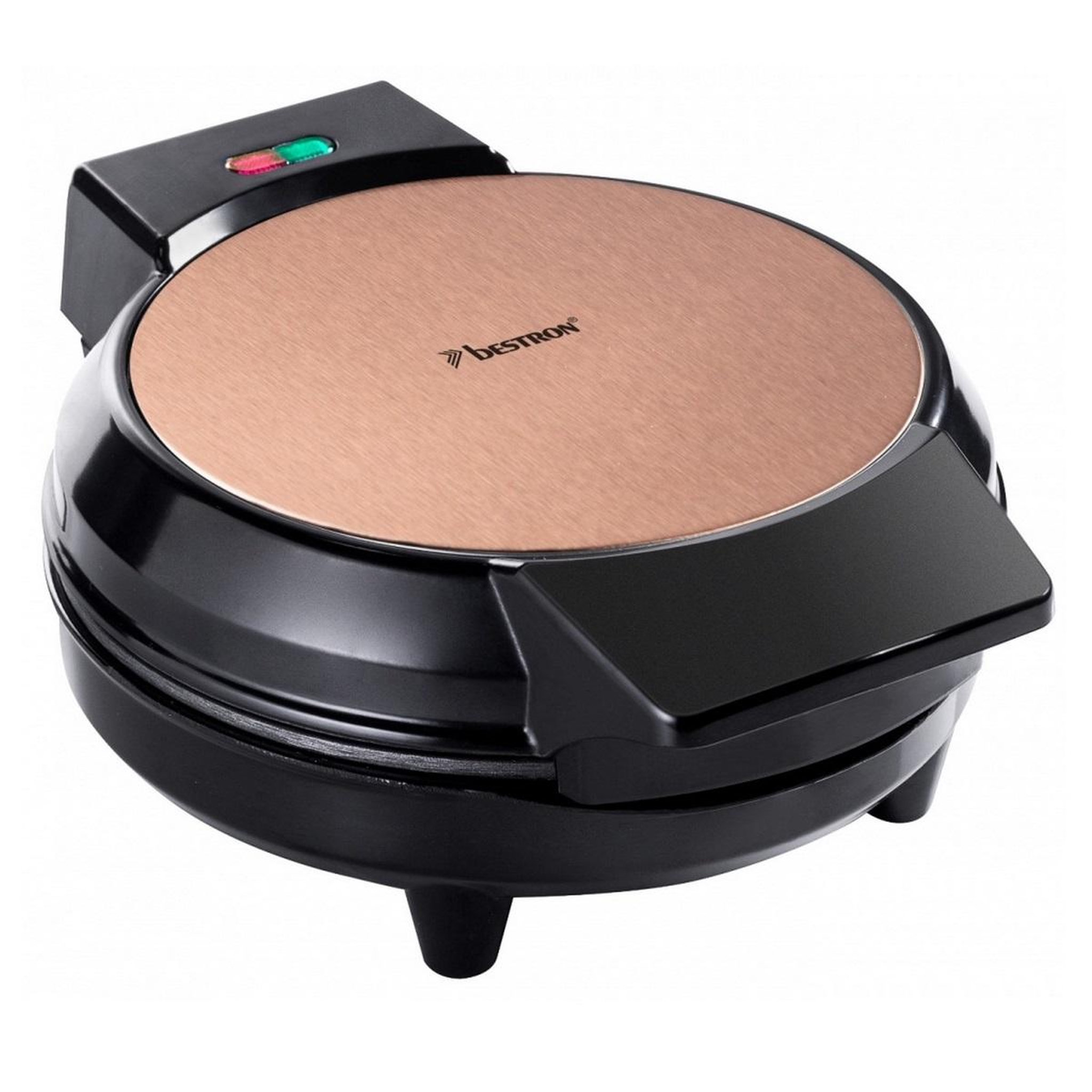 Bestron Gaufrier forme de 5 cœurs 700w noir - AWM700CO