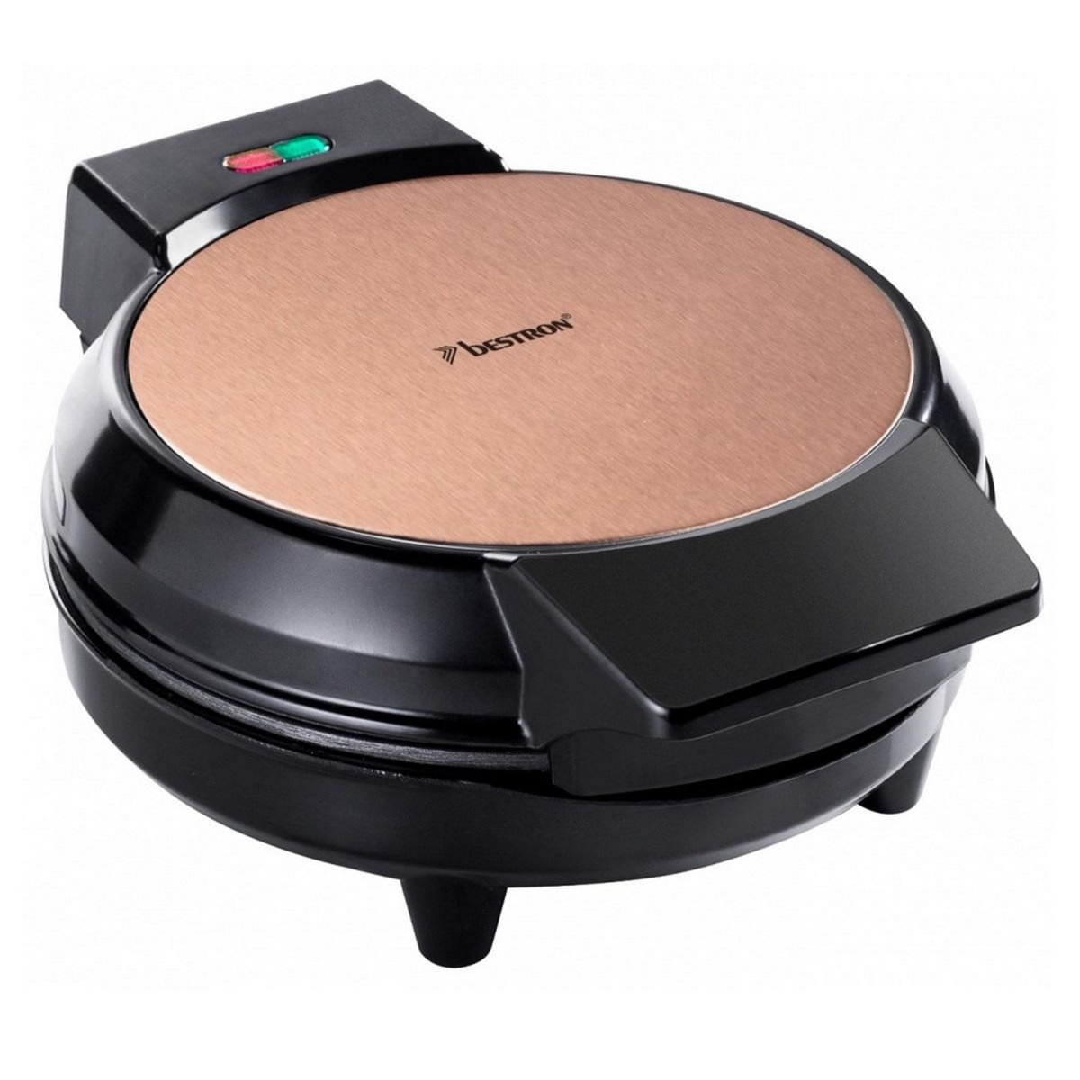 Bestron Gaufrier forme de 5 cœurs 700w noir - AWM700CO