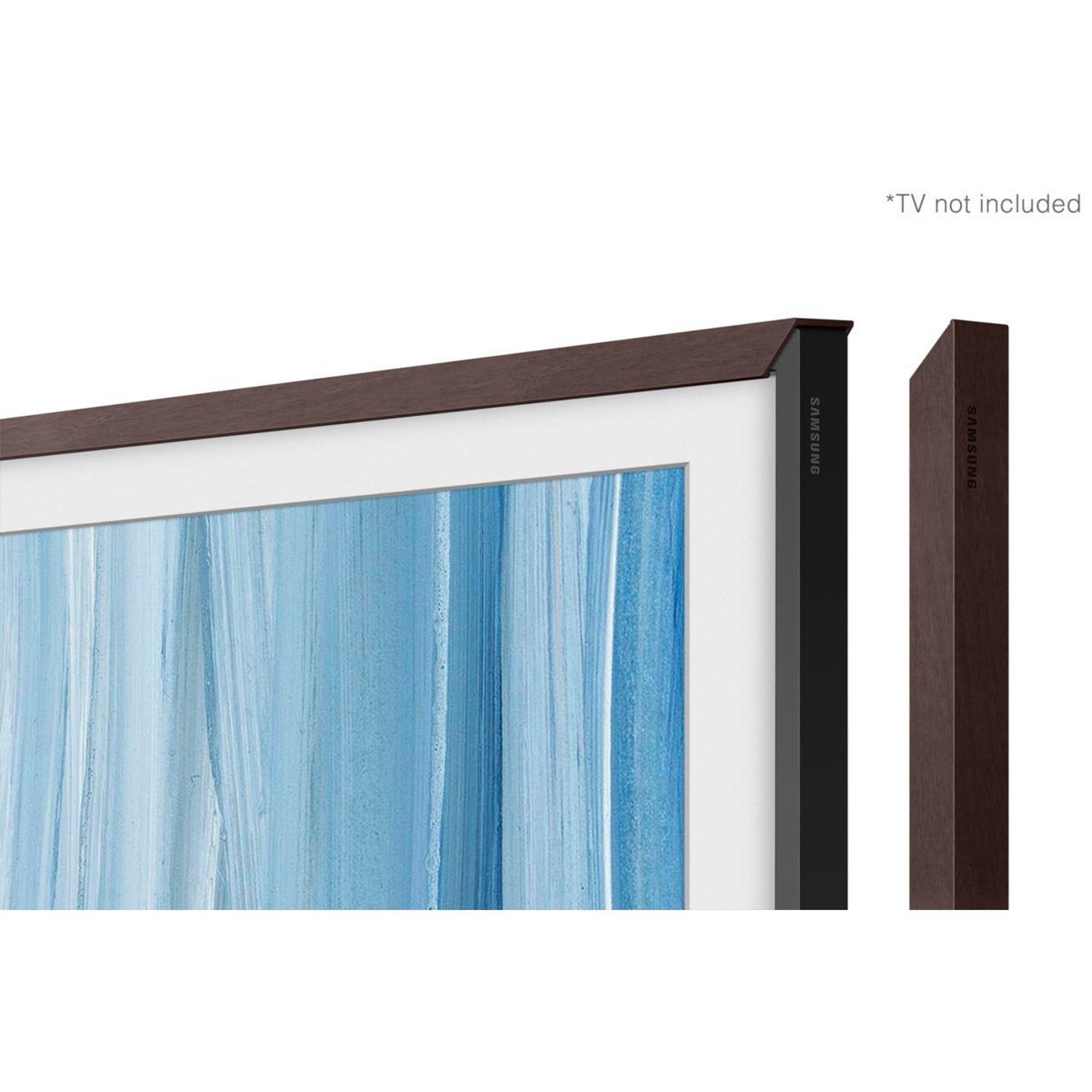 Voir la diapositive 5 : Samsung Cadre the frame couleur noyer - compatible tv the frame 65''